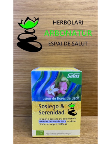 INFUSION FLORES DE BACH SOSIEGO & SERENIDAD ECO 15 Bol. SALUS