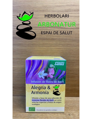 INFUSION FLORES DE BACH ECO ALEGRIA & ARMONIA 15 Bol. SALUS