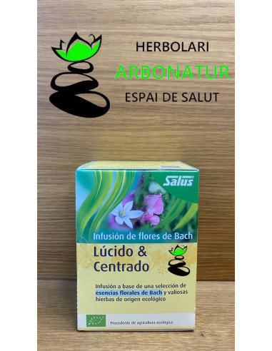 INFUSION FLORES DE BACH ECO LUCIDO & CONCENTRADO 15 Sob. SALUS