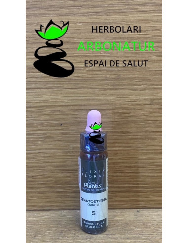 FLORES DE BACH Nº5 ECO (CERATOSTIGMA CERATO) 10 ml. PLANTIS