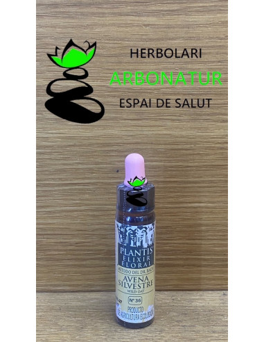 FLORES DE BACH ECO Nº36 (AVENA SILVESTRE WILD OAT) 10 ml. PLANTIS