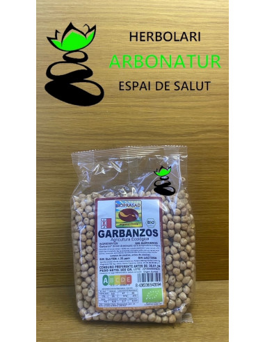 GARBANZOS ECO SIN GLUTEN 500 Gr. BIOPRASAD