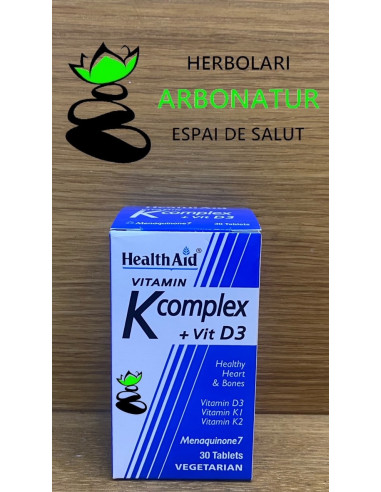 VITAMINA K COMPLEX CON VITAMINA D3 30Comp. HEALD AID