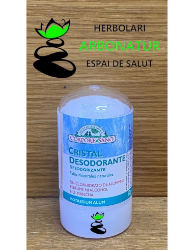 DESODORANTE MINERAL ALUMBRE 60 Gr. CORPORE SANO