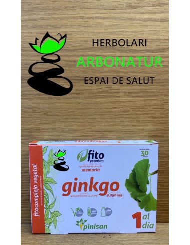 FITO PREMIUM GINKGO 30 Cap. PINISAN