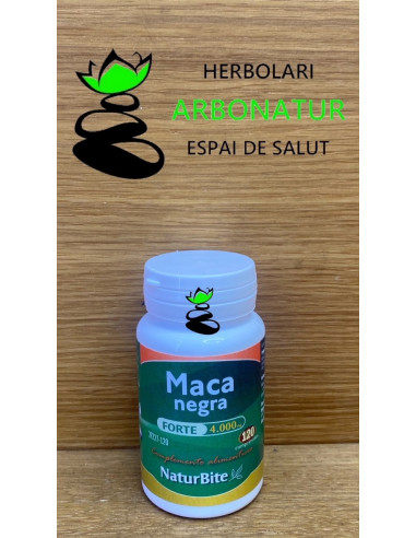 MACA NEGRA FORTE 4000 Mg. 120 Comp. NATURBITE