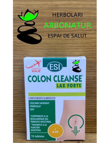 COLON CLEANSE LAX FORTE 15 Comp. ESI - TREPADIET