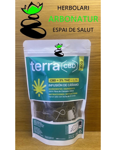 INFUSION DE CAÑAMO ECO 37.5 Gr. TERRA CBD