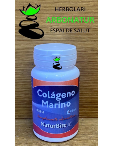 COLAGENO MARINO 400 Mg. 60 Cap. NATURBITE