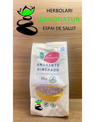 AMARANTO HINCHADO ECO 100 Gr. EL GRANERO INTEGRAL