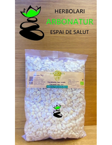 CACAHUETE CRUDO REPELADO ECO 1 Kg. CAL VALLS