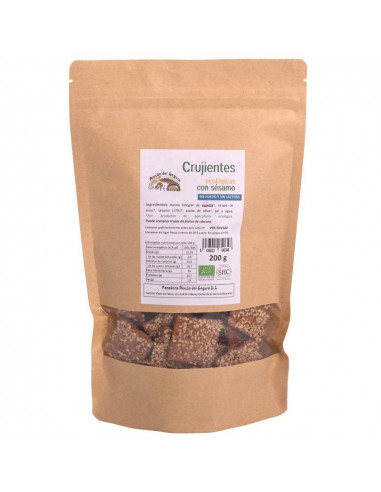 CRUGIENTES DE SESAMO ECO 200 Gr. PANADERIA RINCON DEL SEGURA