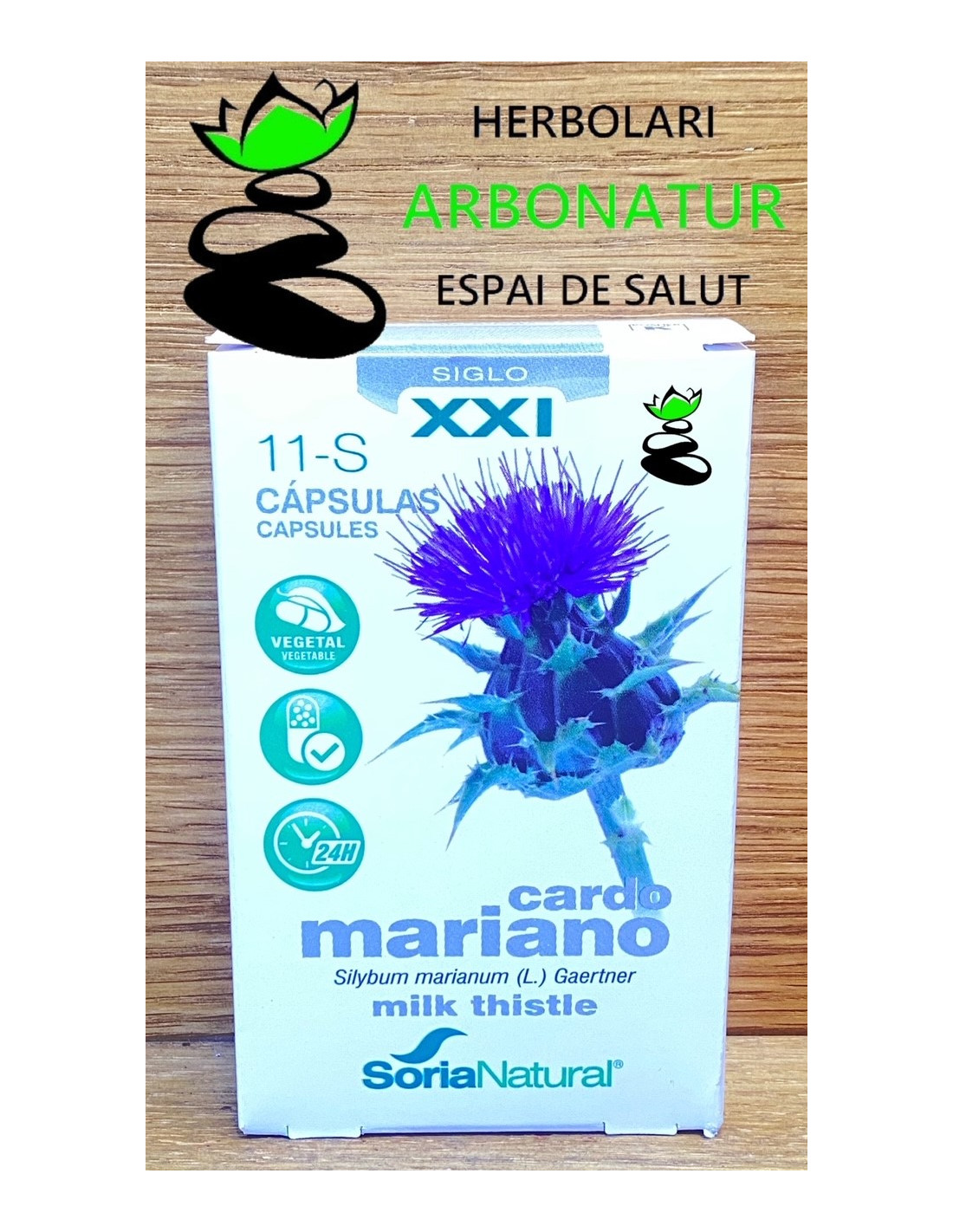 CARDO MARIANO CAPSULAS 11S SORIA NATURAL