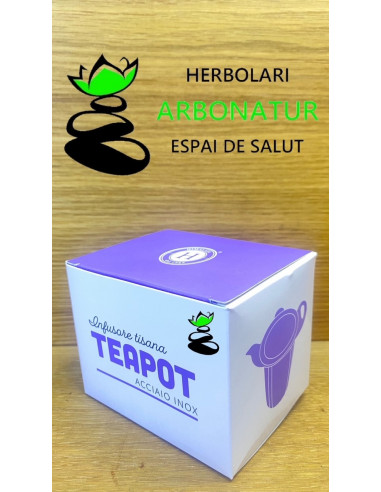 FILTRO INFUSIONES TEAPOT ACERO INOX.