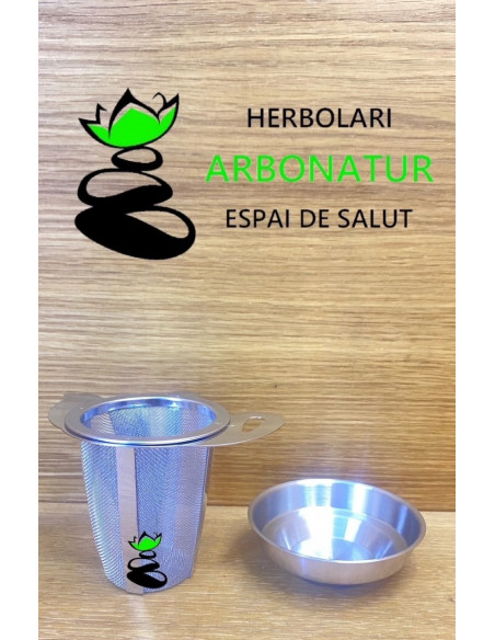 FILTRO INFUSIONES TEAPOT ACERO INOX.