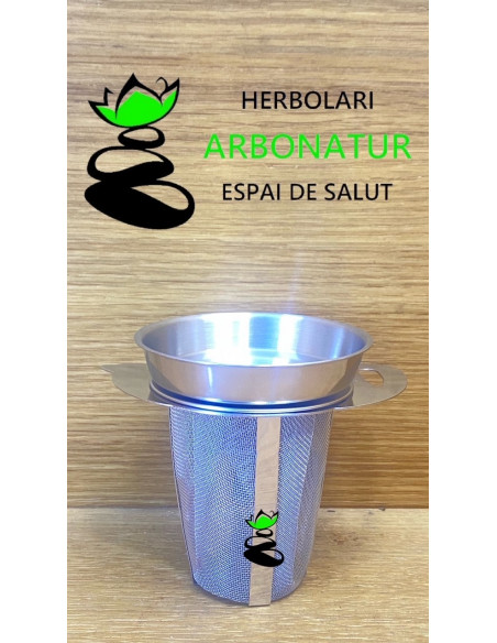 FILTRO INFUSIONES TEAPOT ACERO INOX.