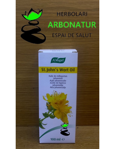 St. JOHN´S WORT OIL ACEITE DE HIPERICO 100 ml. A.VOGEL