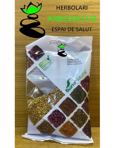 ALHOLVAS FENOGRECO BOLSA SEMILLAS 150 Gr. SORIA NATURAL