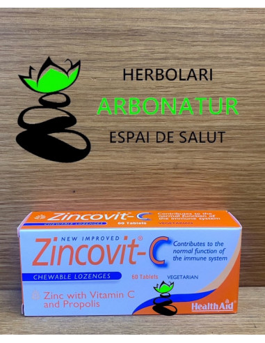 ZINCOVIT-C 60 Comp. HEALTH AID
