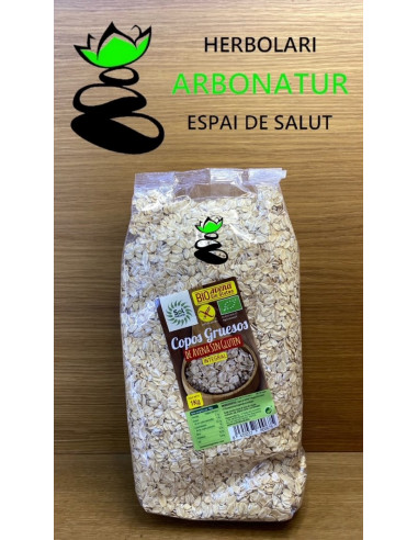 COPOS GRUESOS DE AVENA ECO SIN GLUTEN 1 Kg. SOL NATURAL