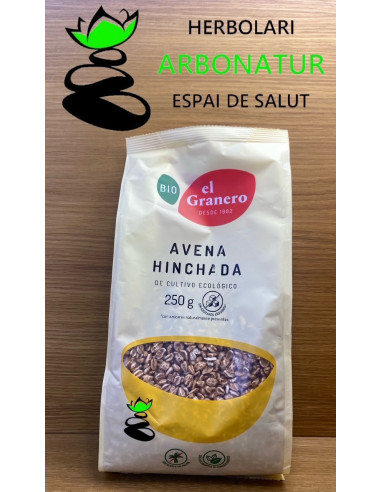 AVENA HINCHADA ECO 250 Gr. EL GRANERO INTEGRAL