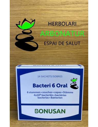 BACTERI 6  ORAL 14 Sobres. BONUSAN