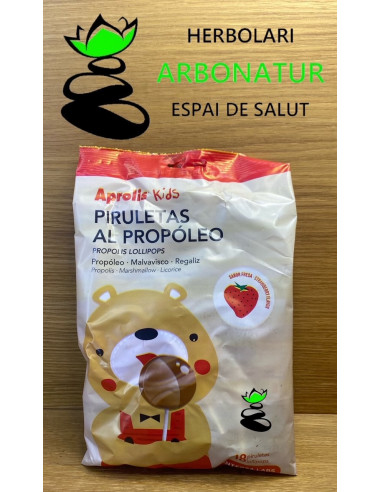 PIRULETAS DE PROPOLEO 18 Unid. APROLIS KIDS INTERSA