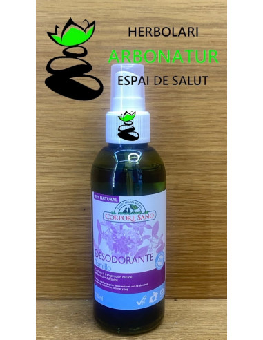 DESODORANTE SPRAY TOMILLO 150 ml. CORPORE SANO