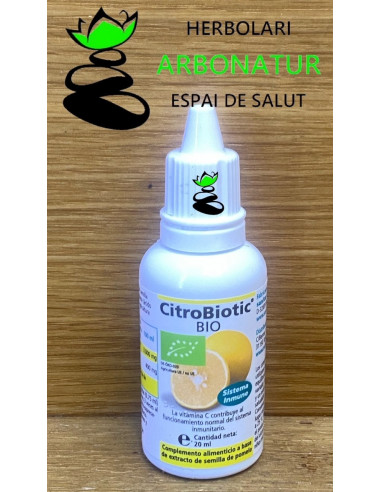 CITROBIOTIC (extracto de semillas de pomelo) 20 ml. SANITAS