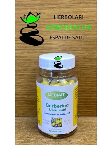 BERBERINA LIPOSOMAL 60 Cap. MEDNAT