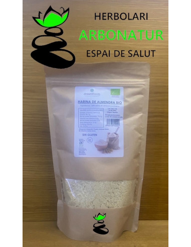 HARINA DE ALMENDRAS ECO SIN GLUTEN 400 Gr. DREAMFOODS