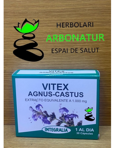VITEX AGNUS CASTUS 1000 Mg. 30 Cap. INTEGRALIA