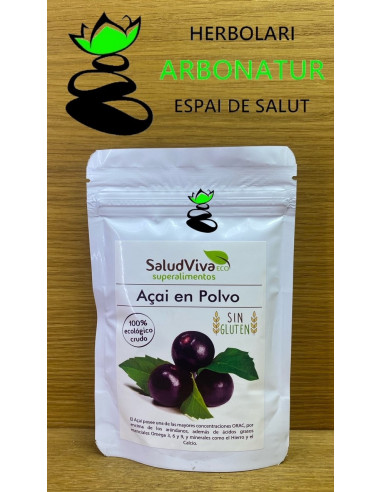 AçAI EN POLVO ECO 50 Gr. SALUD VIVA