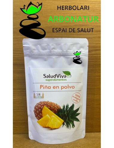 PIÑA EN POLVO BIO 125 Gr. SIN GLUTEN SALUD VIVA