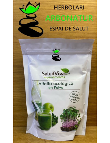 ALFALFA EN POLVO ECO 200 Gr. SALUD VIVA