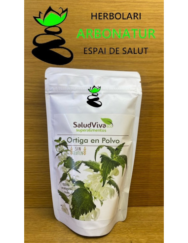 ORTIGA EN POLVO ECO 150 Gr. SIN GLUTEN SALUD VIVA