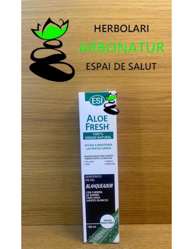 DENTIFRICO ALOE FRESH RETARD BIO BLANQUEADOR 100 ml. ESI-TREPADIET