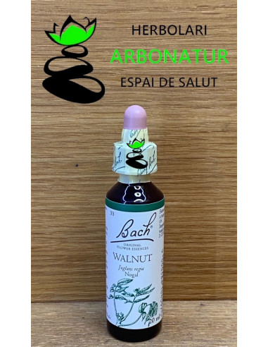 FLORES DE BACH WALLNUT Nº33 20 ml. FLORES DE BACH ORIGINAL