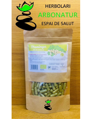 MORINGA BIO 280 mg. 150 Cap. DREAM FOODS