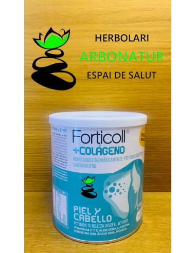 FORTICOLL COLAGENO BIOACTIVO (piel y cabello) 270 Gr.  ALMOND