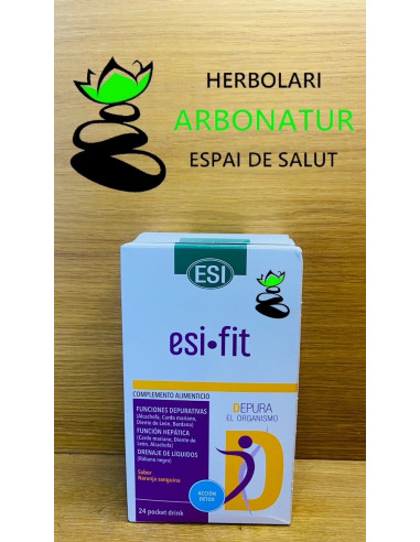 ESI-FIT DEPURA pocket drink 24 sobres. ESI - TREPADIET