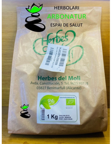 SALVIA PLANTA CORTADA ECO 1 Kg. HERBES EL MOLI