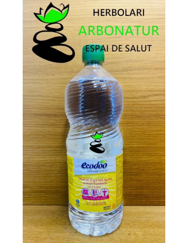 VINAGRE DE ALCOHOL BLANCO FRAMBUESA (limpieza) 1 Ltr. ECODOO