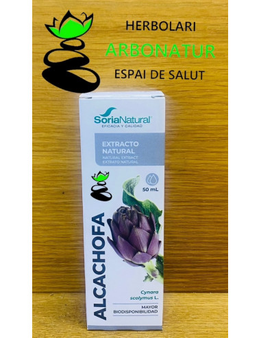 EXTRACTO LIQUIDO DE ALCACHOFA SIGLO XXl 50 ml. SORIA NATURAL